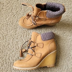 See By Chloe Wallabee Wedge Boot